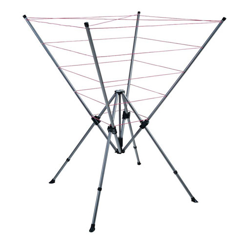 PORTABLE FOLDING CLOTHES AIRER DRYER + STORAGE BAG CAMPING CARAVAN WASHING LINE eBay