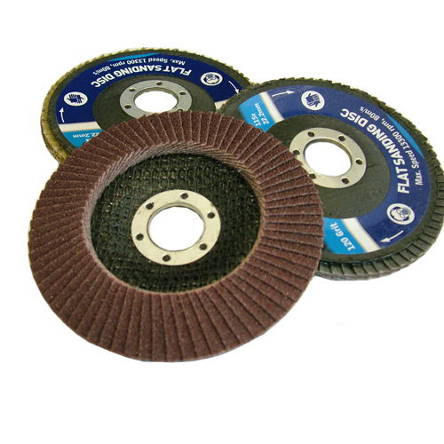 5pc FLAP DISC TWIST KNOT SEMI FLAT WIRE WHEEL CUP BRUSH for 115MM ANGLE