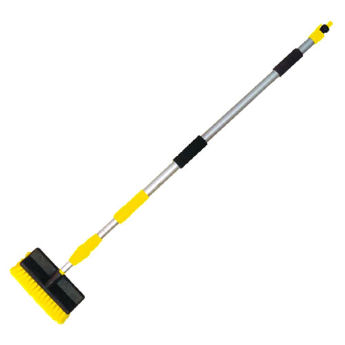 telescopic water fed window brush
