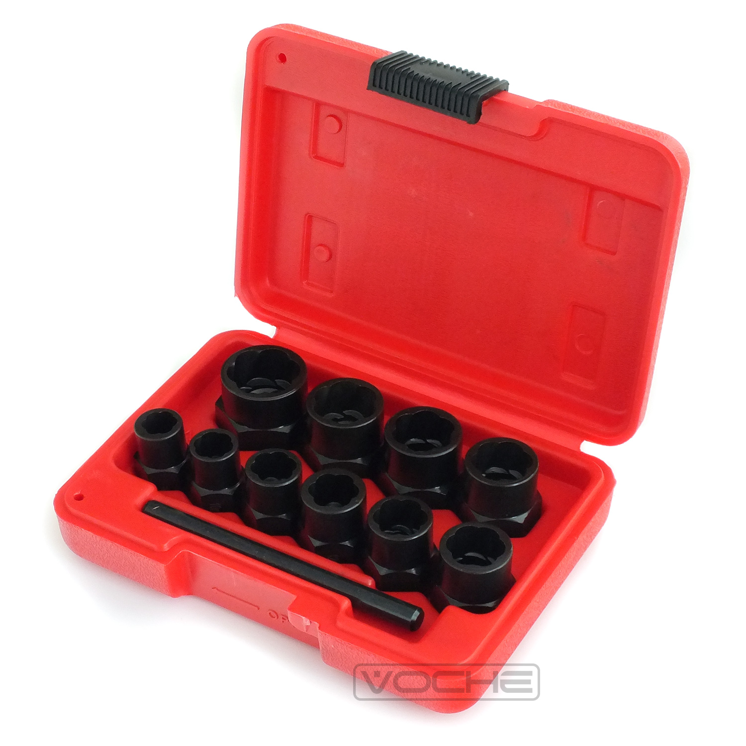 VOCHE® 10PC GRIP N TWIST SOCKETS LOCKING WHEEL NUT REMOVER DAMAGED