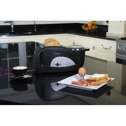 TEFAL TOAST N' EGG 2 SLICE TOASTER POACHED BOILED EGG MAKER BOILER