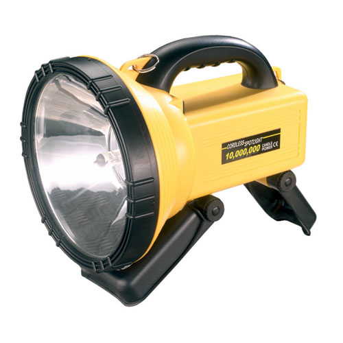 RECHARGEABLE 10 MILLION CANDLE POWER SPOTLIGHT TORCH HALOGEN FLASHLIGHT