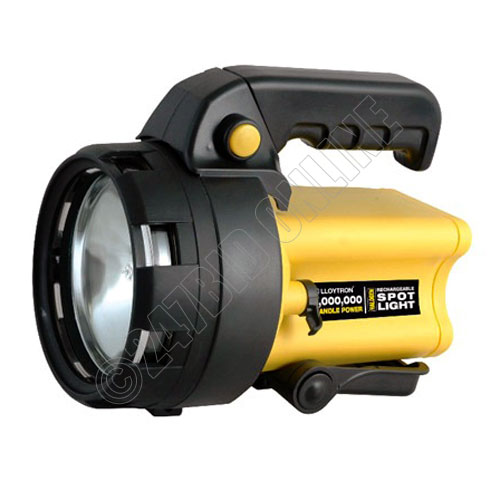 3 MILLION CANDLE POWER RECHARGEABLE CORDLESS HALOGEN SPOTLIGHT TORCH